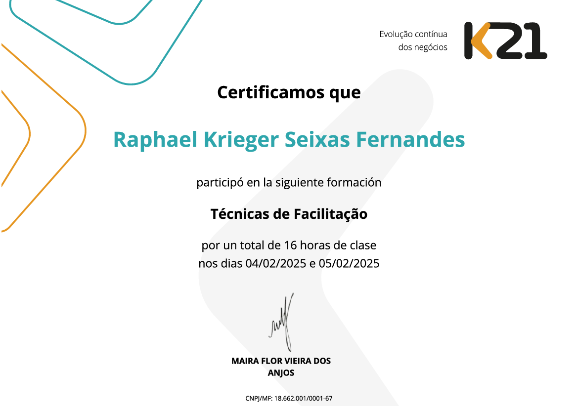 Certificado K21